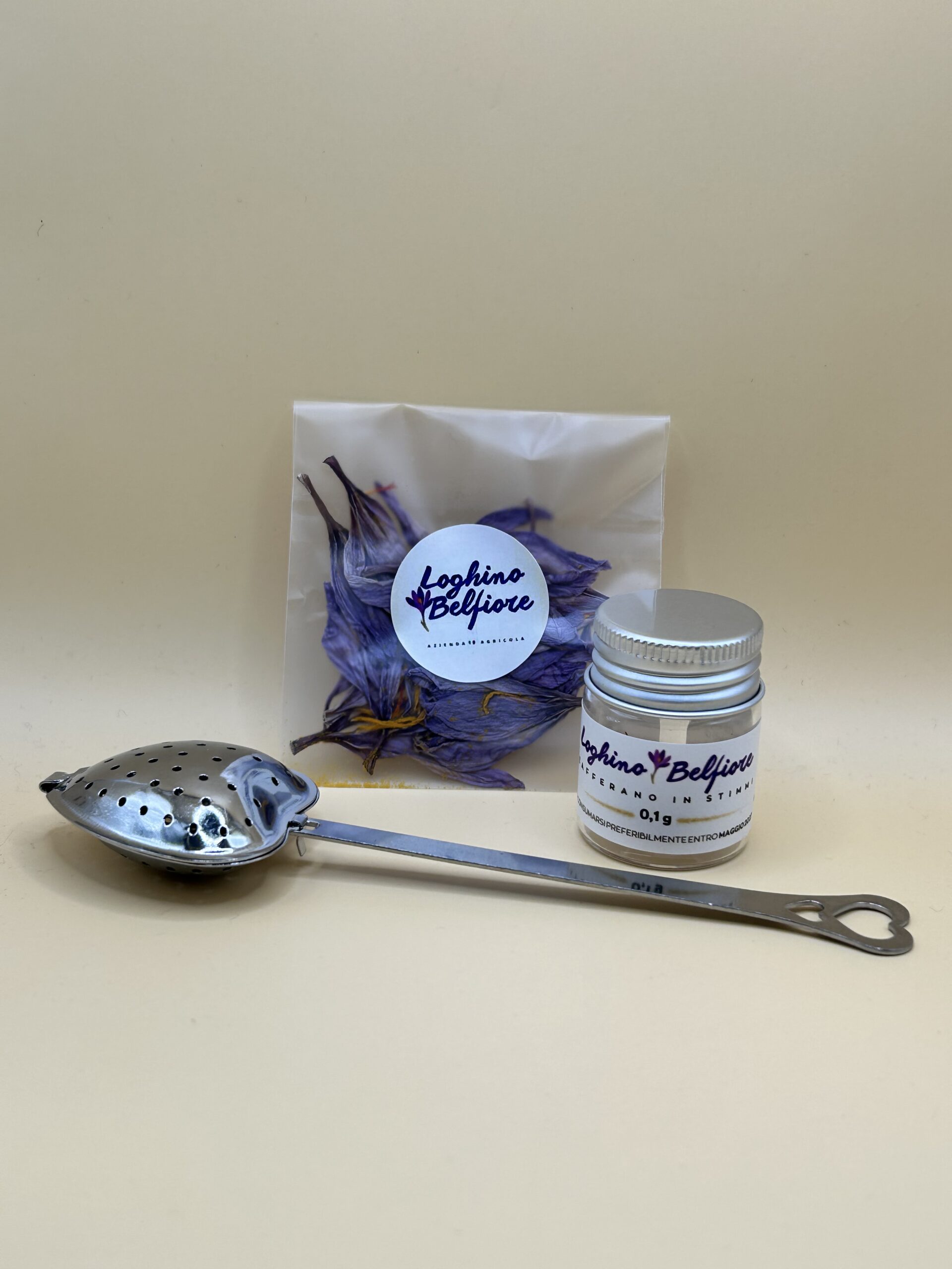 Zafferano in stimmi purissimi e Petali di Fiore - Kit Premium 0,1 g