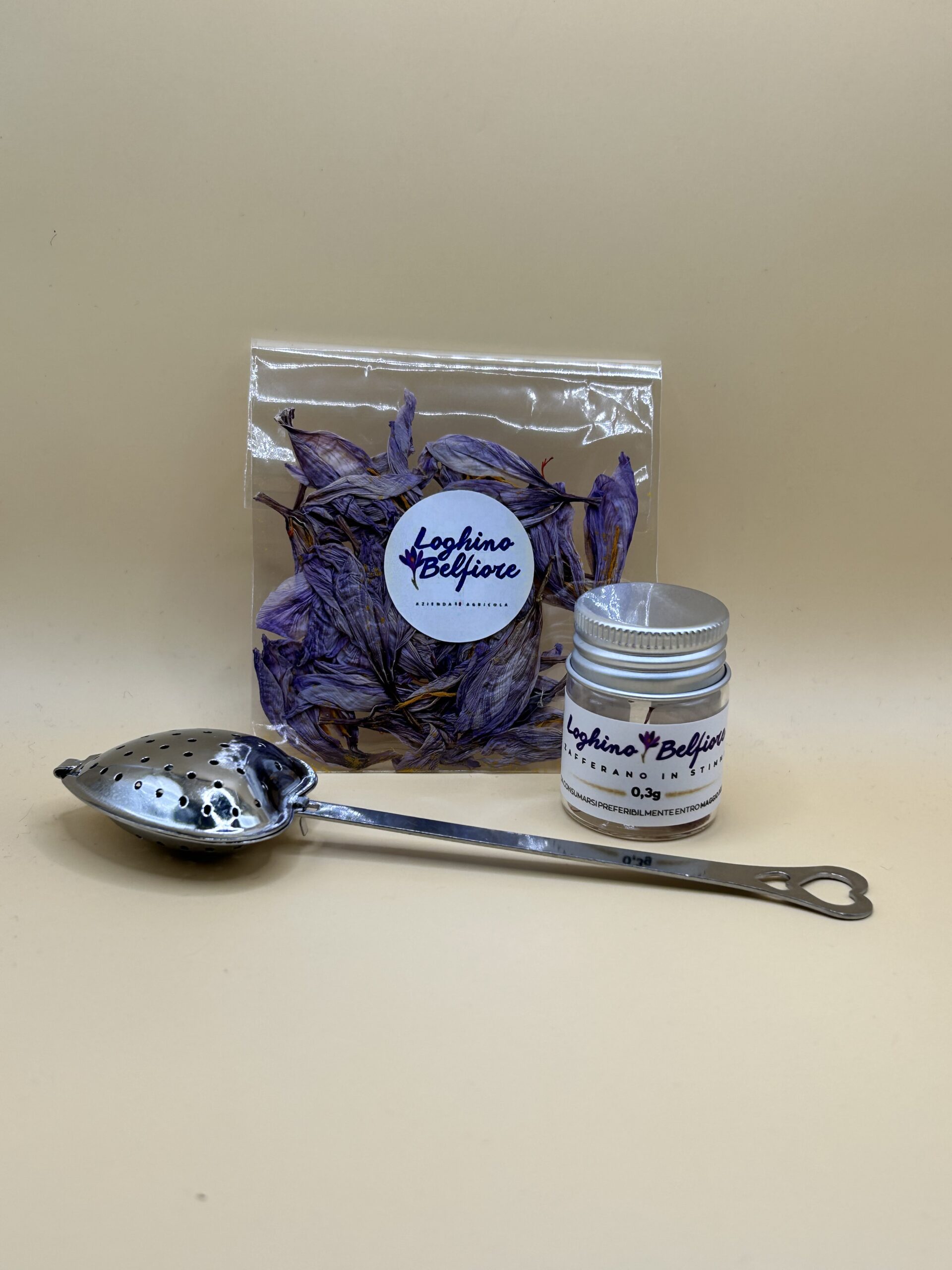 Zafferano in stimmi purissimi e Petali di Fiore - Kit Premium 0,3 g